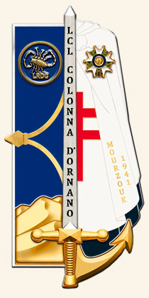 Insigne de la promotion E.M.I.A. N° 65 Lieutenant-colonel COLONNA D’ORNANO