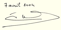 Signature du général Coulloumme-Labarthe